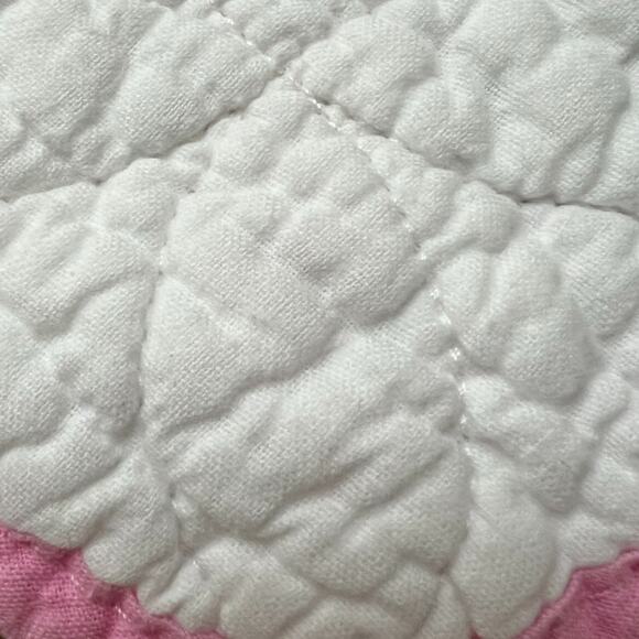 Cozy Line Home Fashions Quilt Bedspread Twin Cotton Kids Pink Floral Reversible - Picture 9 of 11